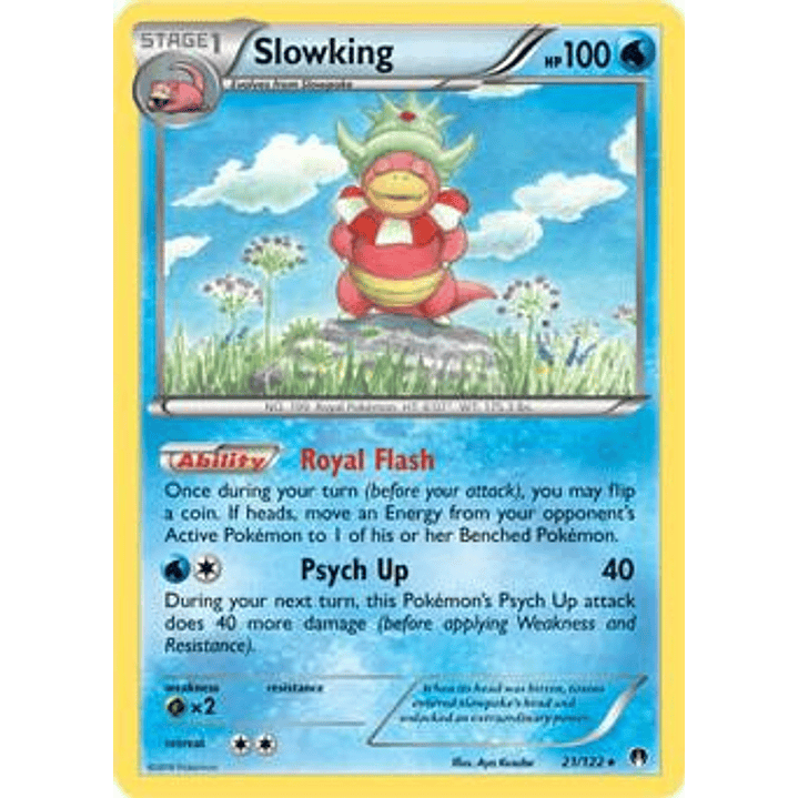 Slowking - 21/122 (XY BREAKpoint) #021 1