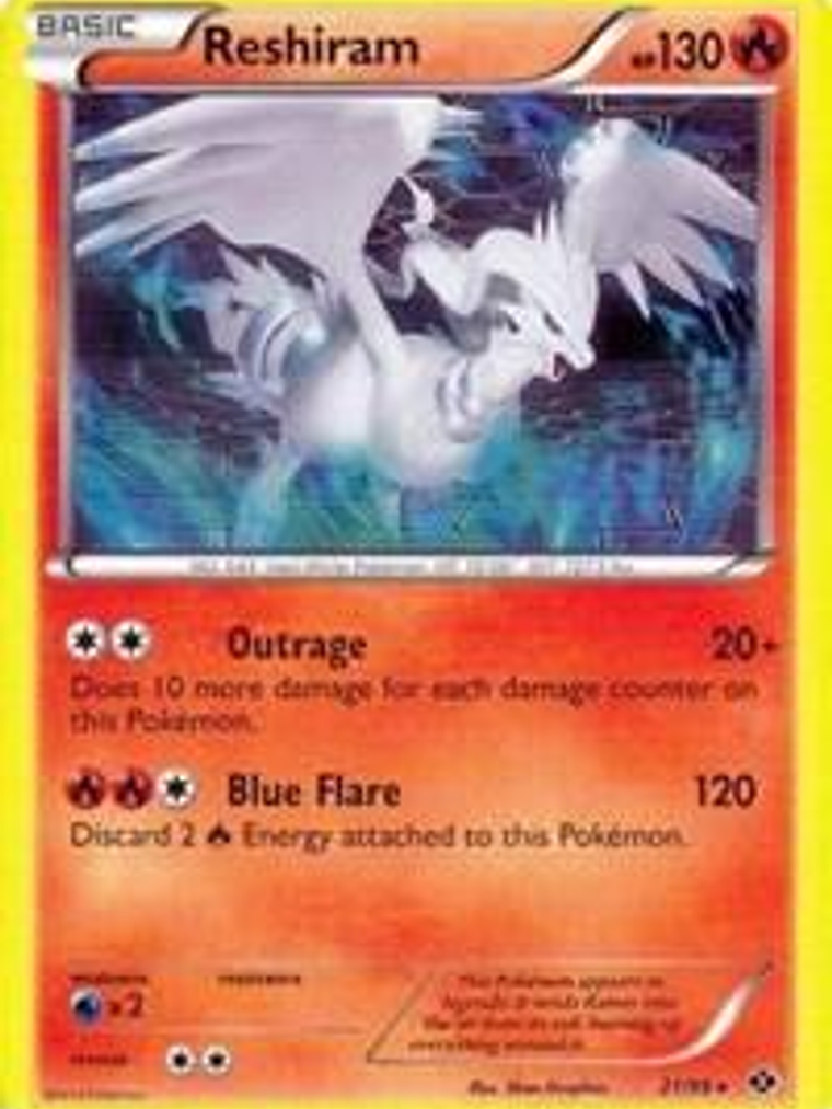 Reshiram - 21/99 (Next Destinies) #021 1