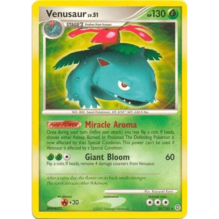 Venusaur (Secret Wonders) #020 1