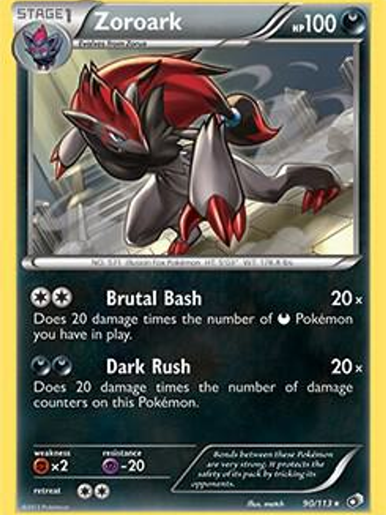 Zoroark - 90/113 #090 1