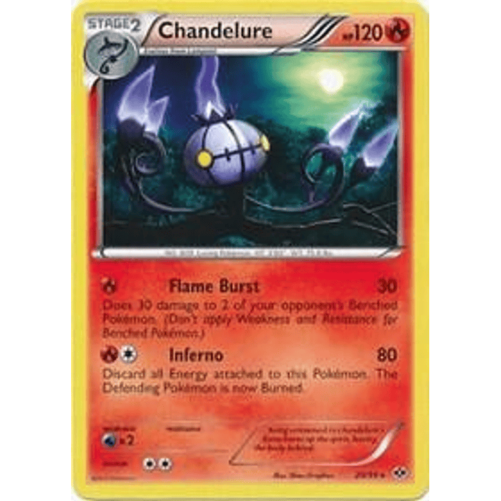 Chandelure - 20/99 #020 1