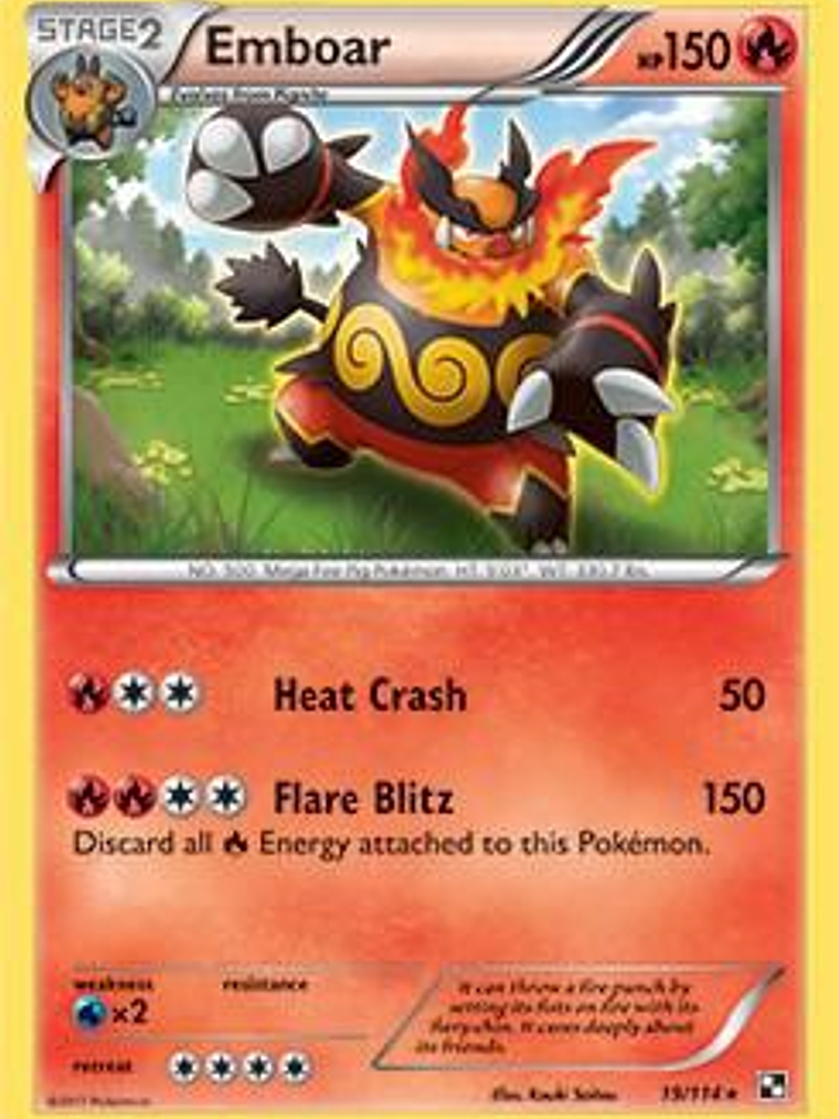 Emboar - 19/114 #019 1