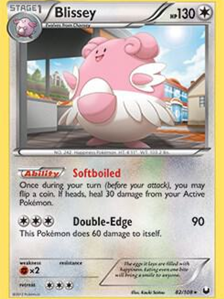 Blissey - 82/108 (Battle Arena Deck Exclusive) #082 1