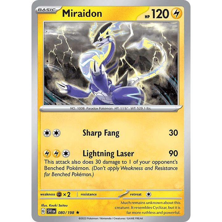 Miraidon - 080/198 #080 1