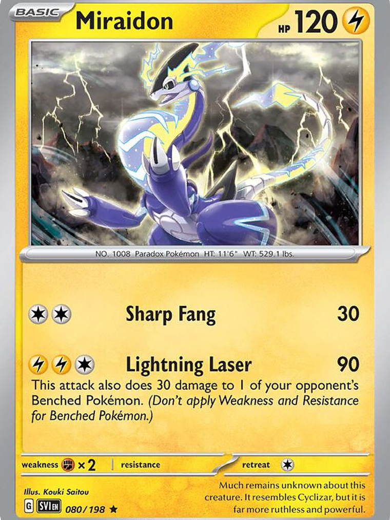 Miraidon - 080/198 #080 1
