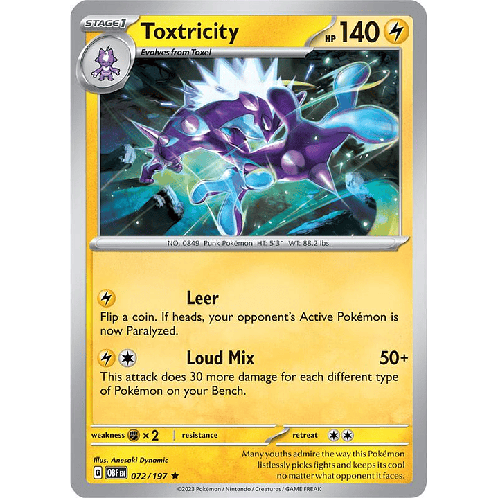 Toxtricity - 072/197 #072 1