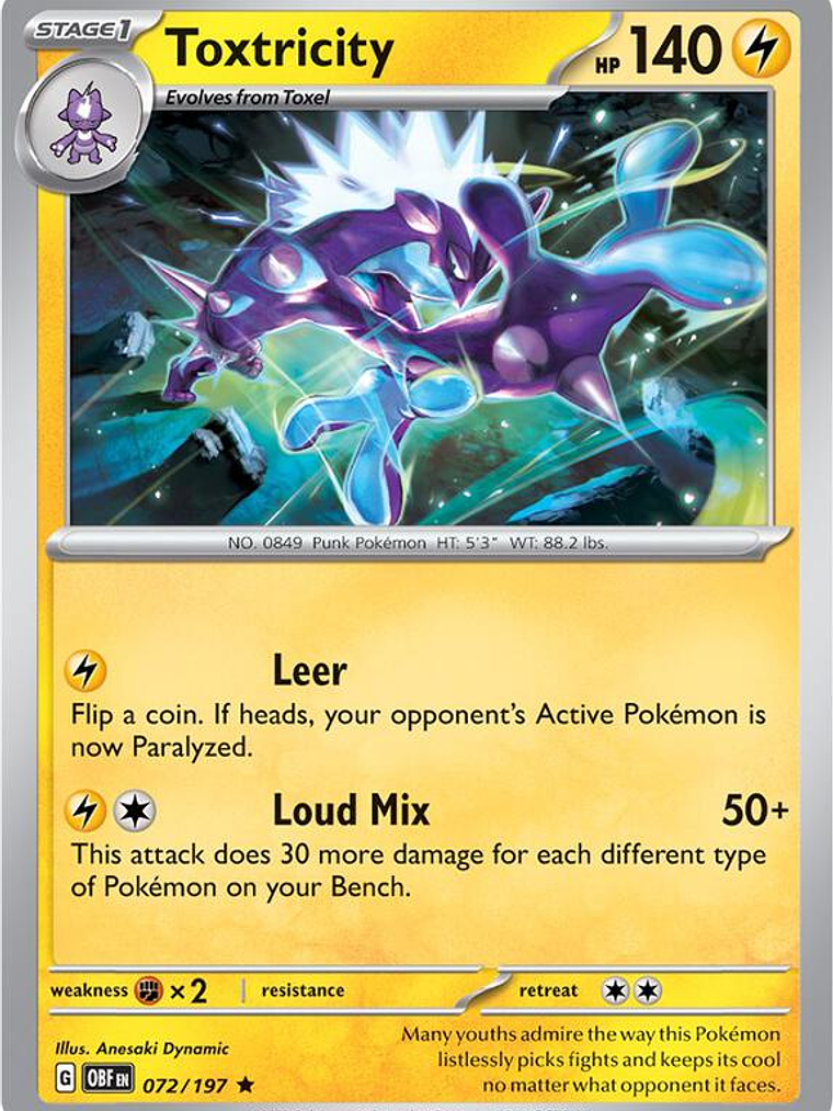 Toxtricity - 072/197 #072 1