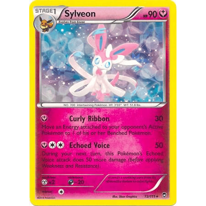 Sylveon - 72/111 (XY Furious Fists) #072 1