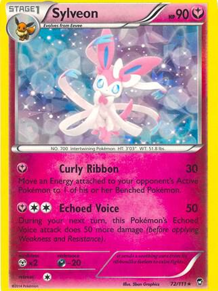 Sylveon - 72/111 (XY Furious Fists) #072 1