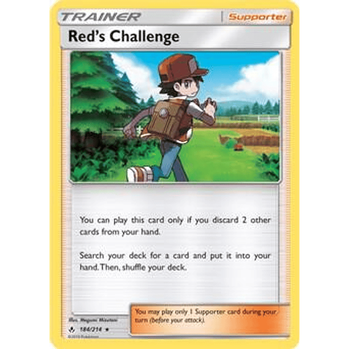 Red's Challenge - 184/214 (SM - Unbroken Bonds) #184 1