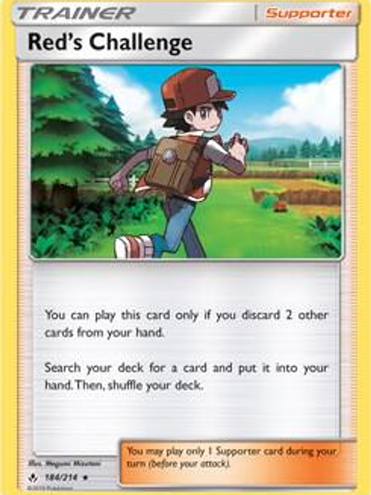 Red's Challenge - 184/214 (SM - Unbroken Bonds) #184 1