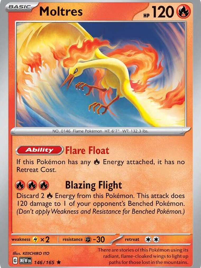 Moltres - 146/165 #146 1