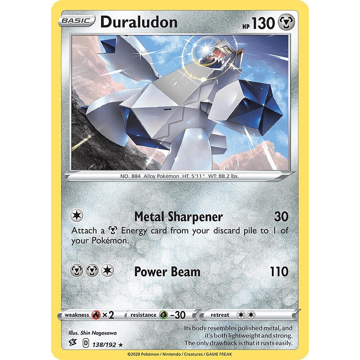 Duraludon - 138/192 (SWSH Rebel Clash) #138 1