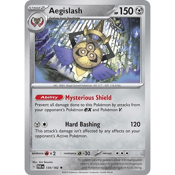Aegislash - 134/182 (Non-Holo) #134 1