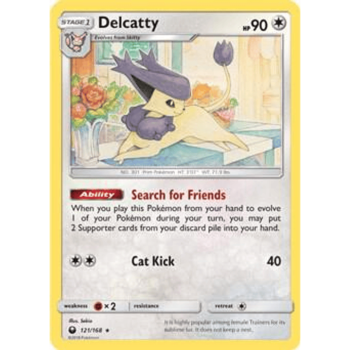 Delcatty - 121/168 (SM Celestial Storm) #121 1