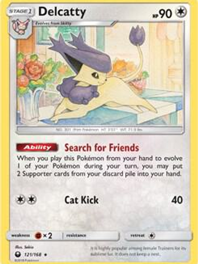 Delcatty - 121/168 (SM Celestial Storm) #121 1