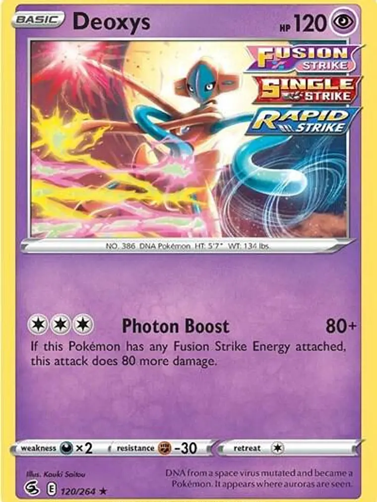 Deoxys - 120/264 #120 1