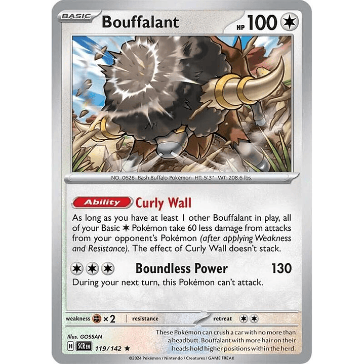 Bouffalant -119/142 #119 1