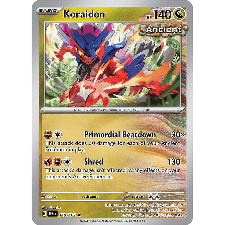 Koraidon - 119/162 #119 1