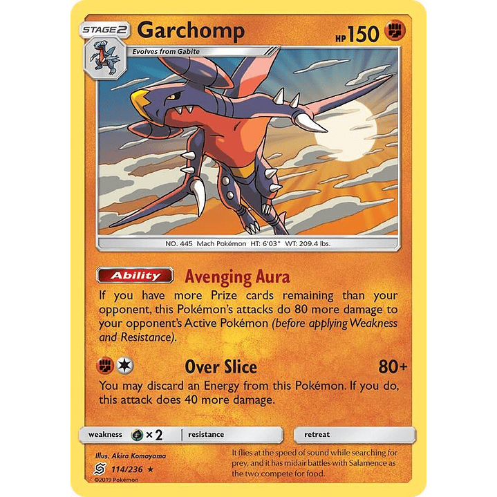 Garchomp - 114/236 (SM Unified Minds) #114 1