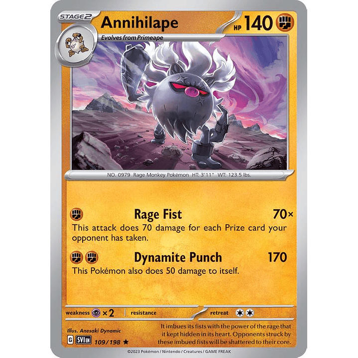Annihilape - 109/198 #109 1