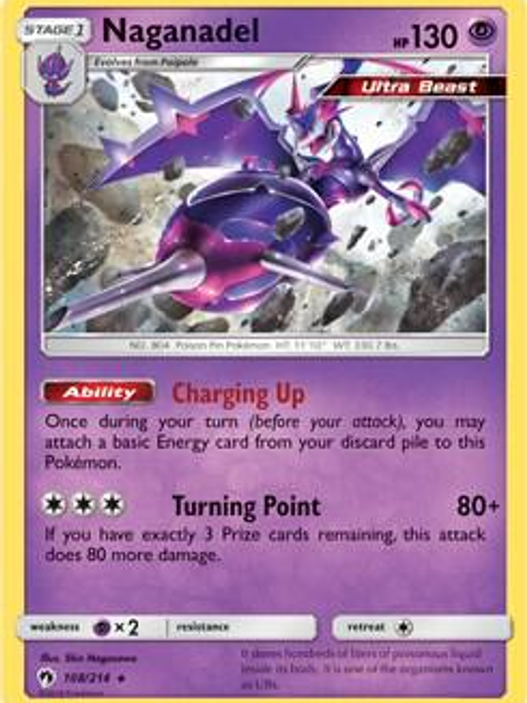 Naganadel - 108/214 (SM Lost Thunder) #108 1