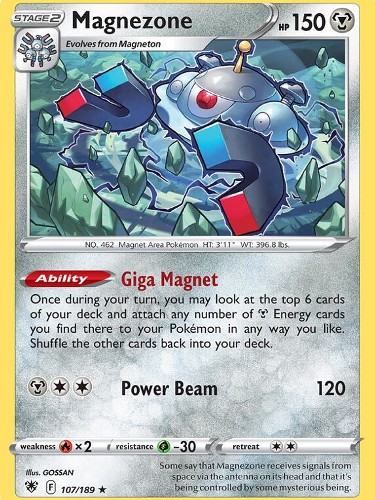 Magnezone - 107/189 #107 1