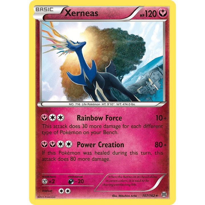 Xerneas - 107/162 (XY BREAKthrough) #107 1