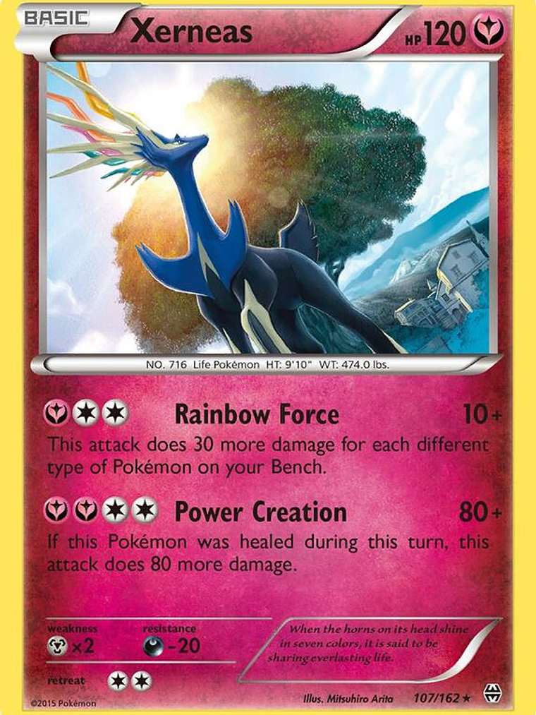Xerneas - 107/162 (XY BREAKthrough) #107 1