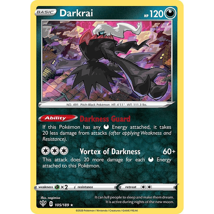 Darkrai - 105/189 #105 1