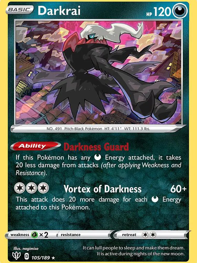 Darkrai - 105/189 #105 1