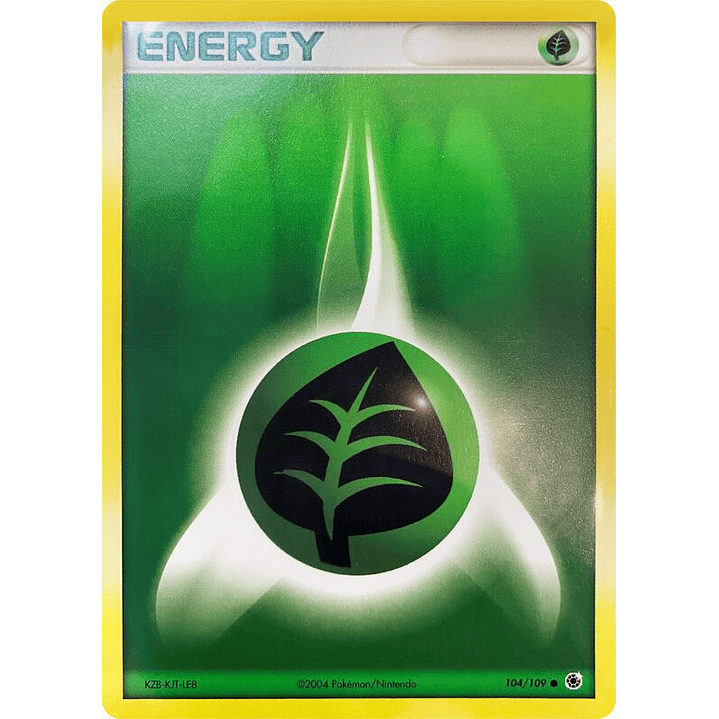 Grass Energy - 104/109 (EX Hidden Legends) #104 1