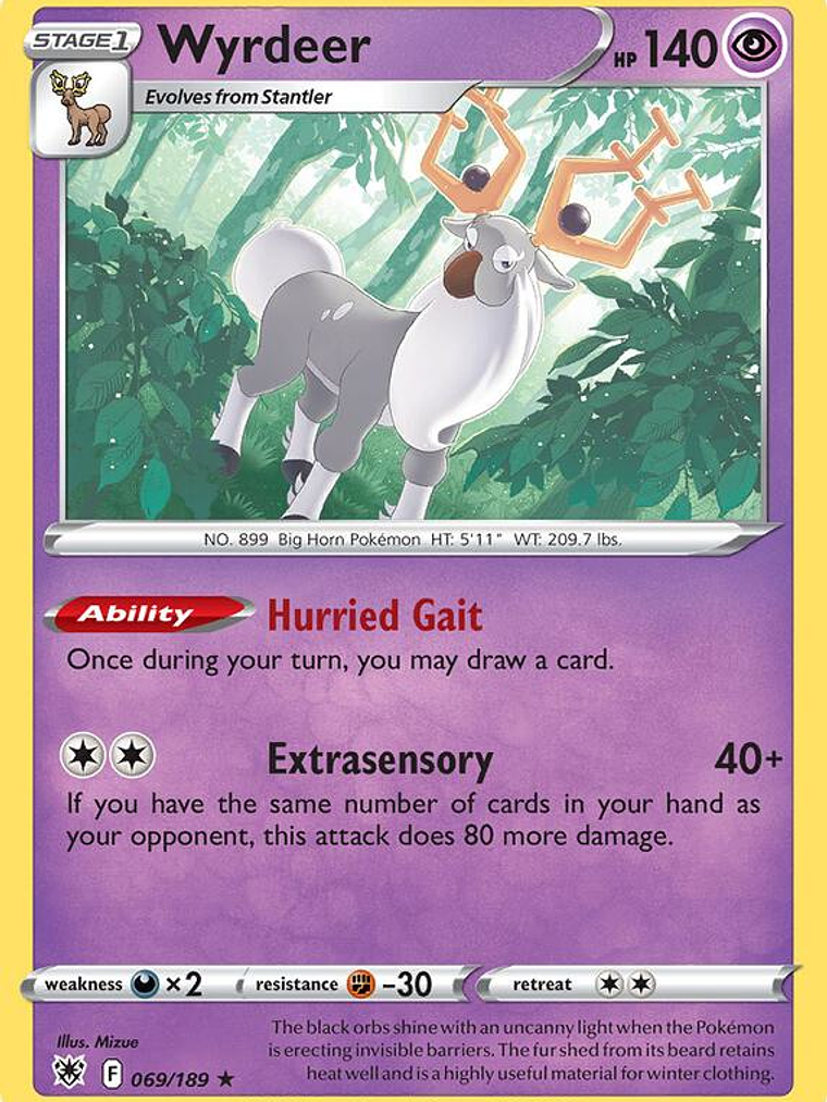 Wyrdeer - 069/189 #069 1