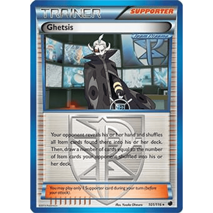 Ghetsis - 101/116 (BW Plasma Freeze) #101 1