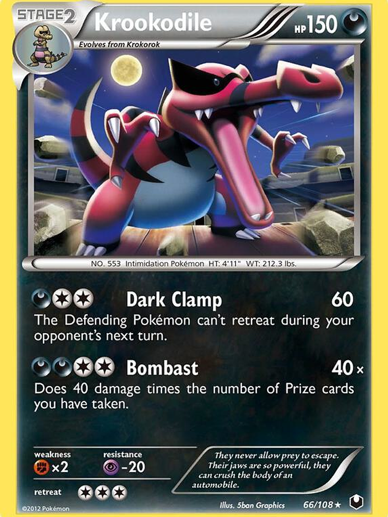 Krookodile - 66/108 #066 1