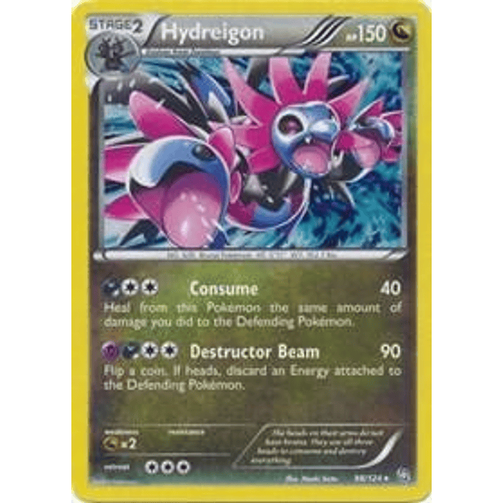 Hydreigon - 98/124 (Cracked Ice Holo) #098 1