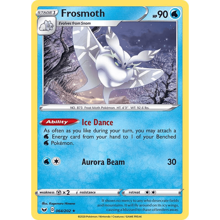 Frosmoth - 064/202 (Non-Holo) #064 1