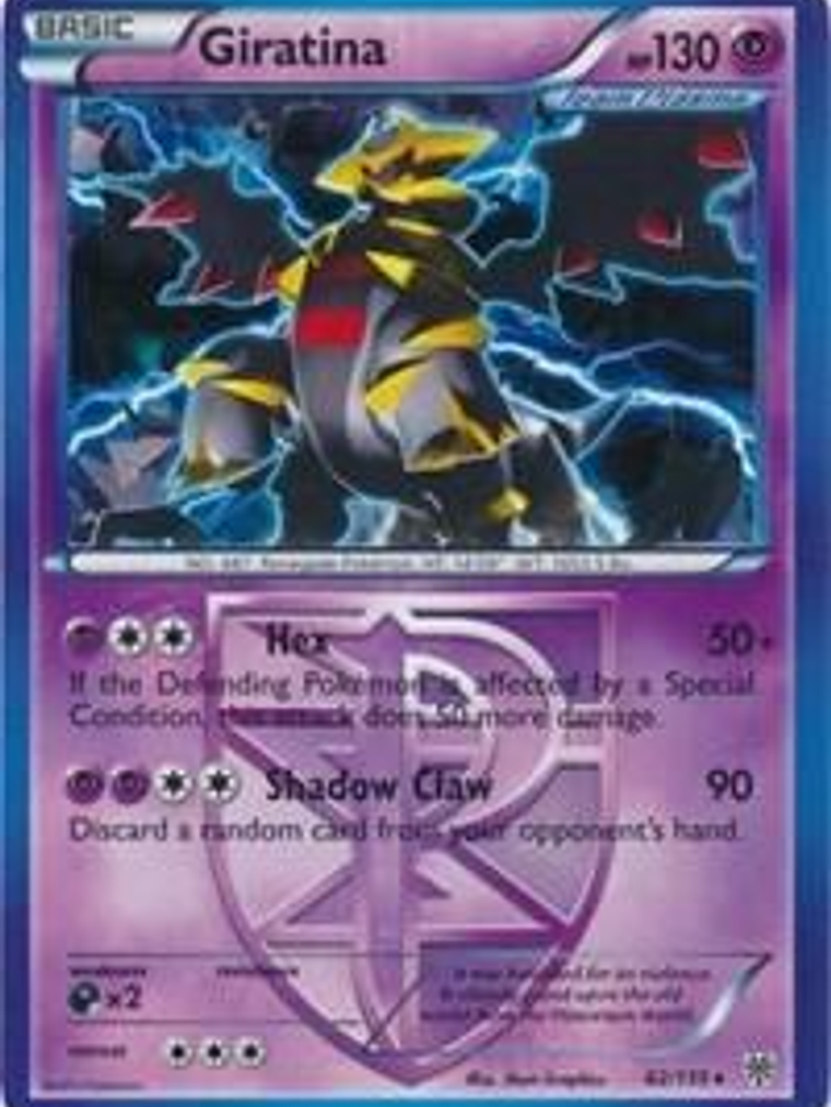 Giratina - 62/135 (BW Plasma Storm) #062 1