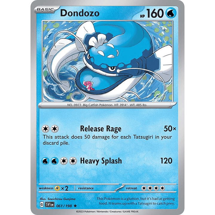 Dondozo - 061/198 #061 1