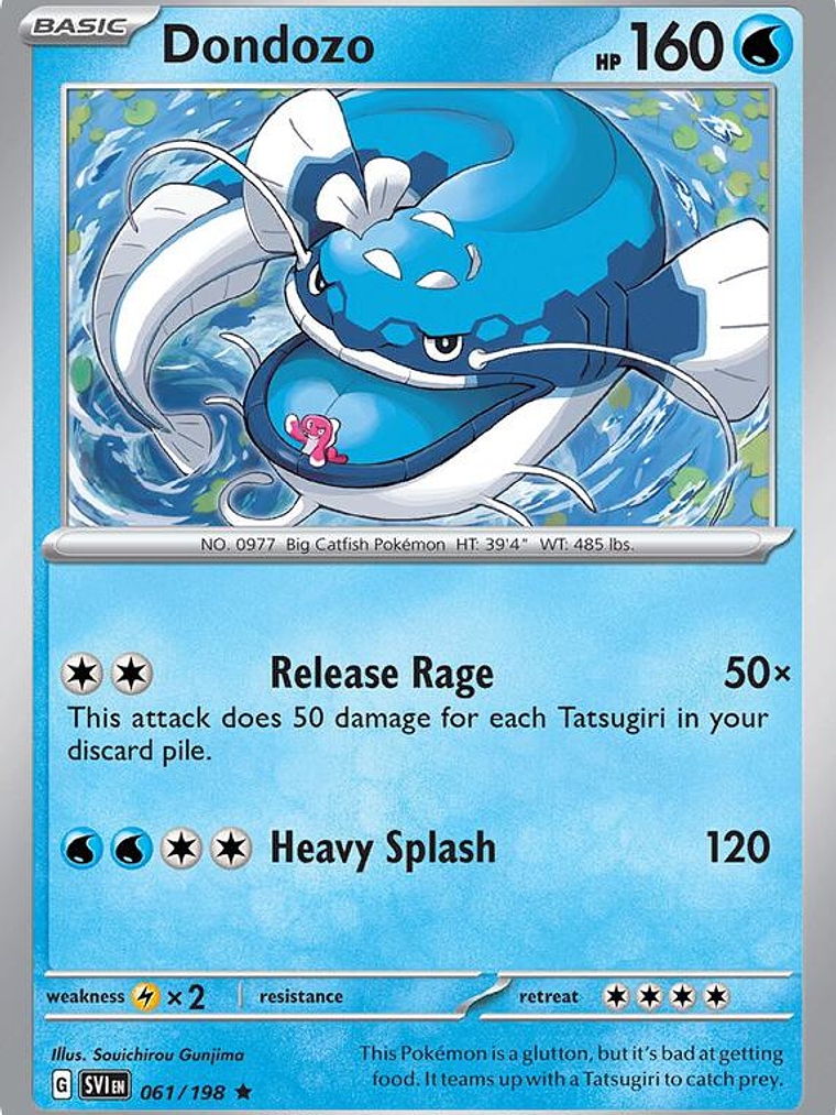 Dondozo - 061/198 #061 1