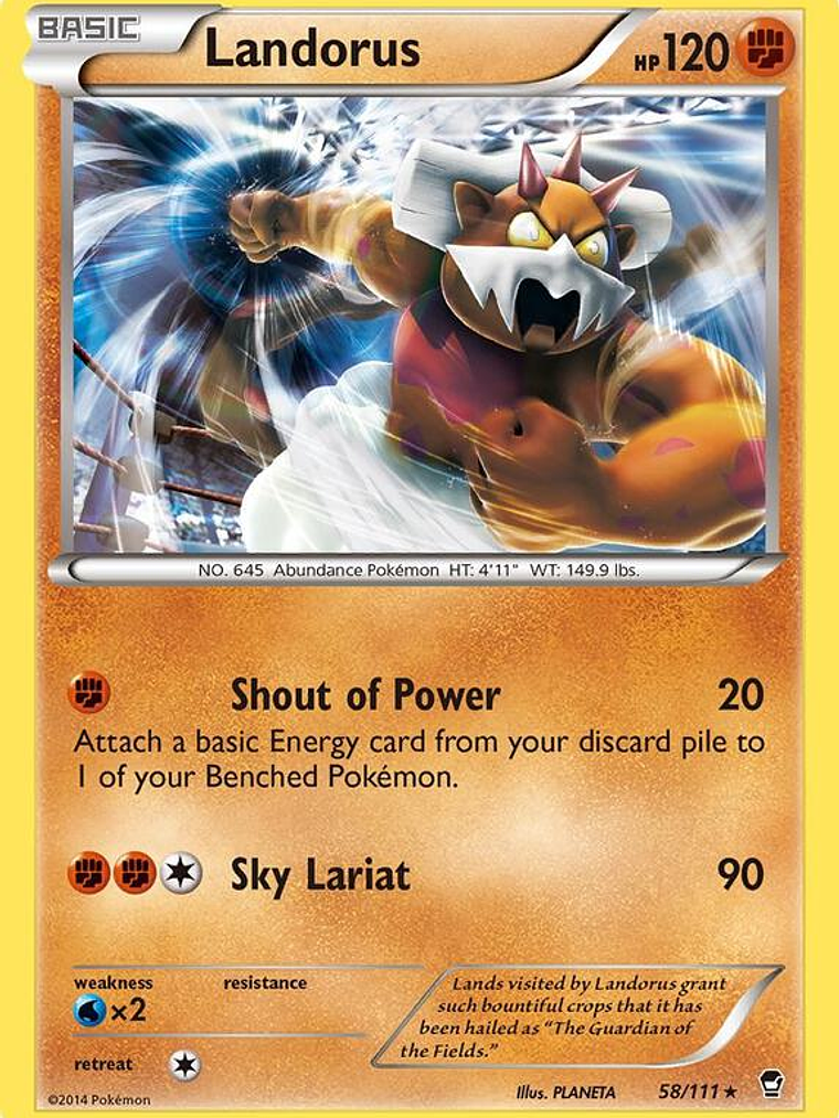 Landorus - 58/111 #058 1