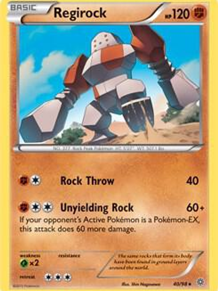 Regirock - 40/98 (XY Ancient Origins) #040 1