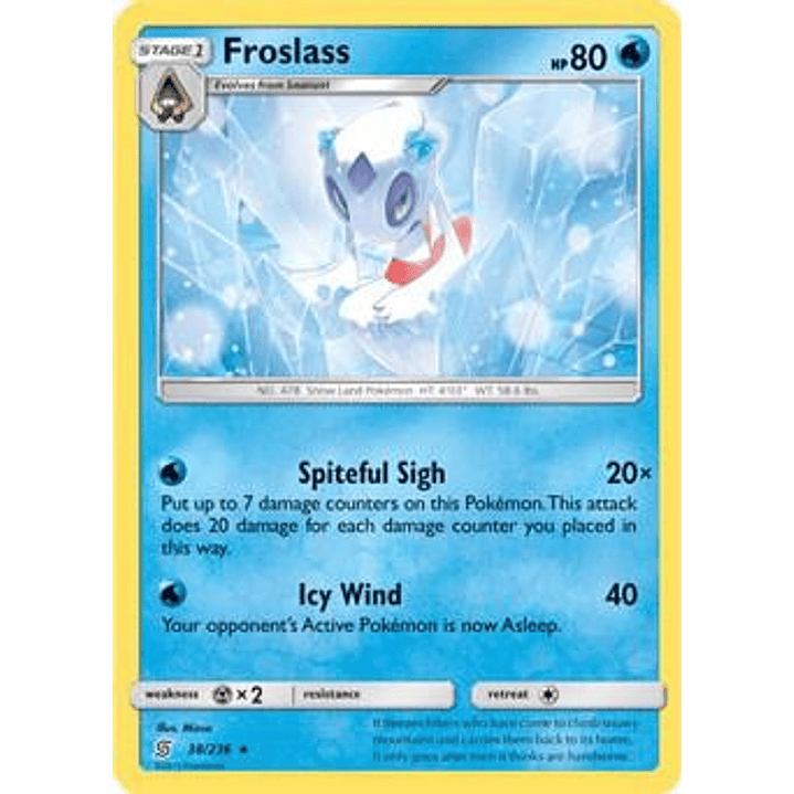Froslass - 38/236 (SM Unified Minds) #038 1