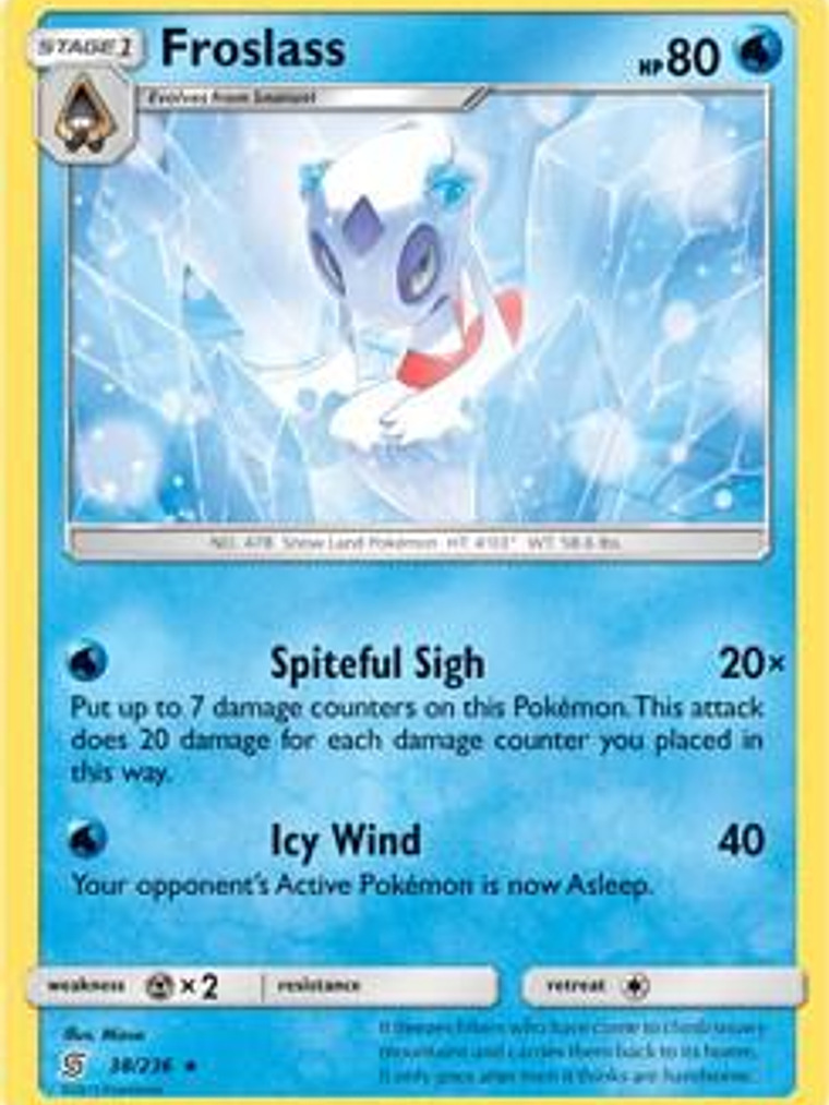 Froslass - 38/236 (SM Unified Minds) #038 1