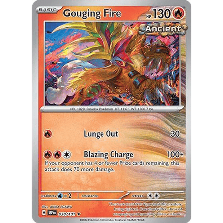 Gouging Fire - 038/191 #038 1