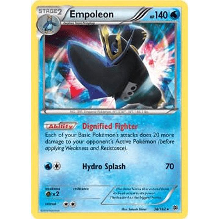 Empoleon - 38/162 (Battle Arena Deck Exclusive) #038 1