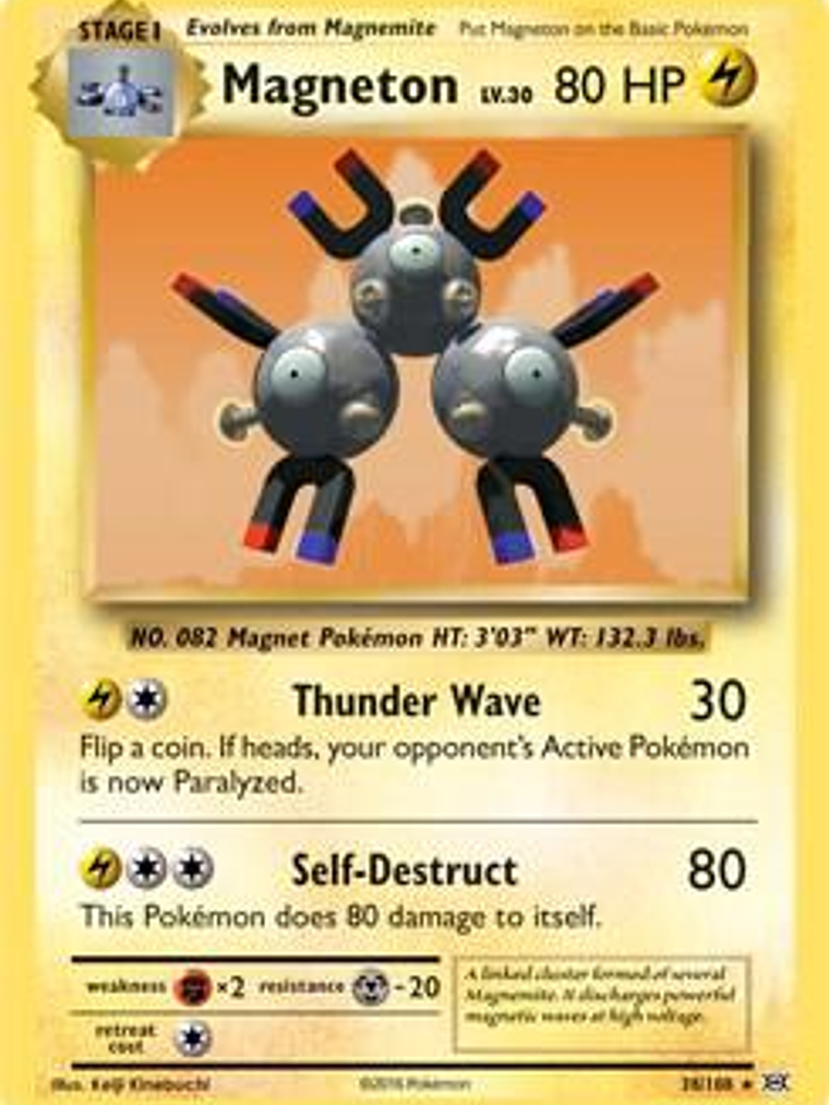 Magneton - 38/108 (XY Evolutions) #038 1