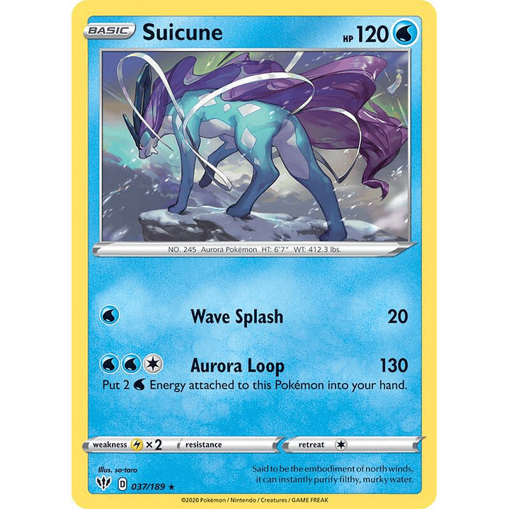 Suicune - 37/189 #037 1