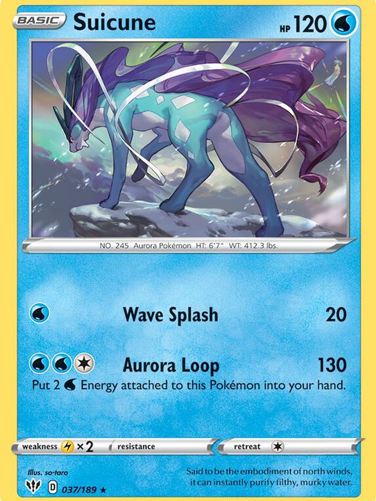 Suicune - 37/189 #037 1