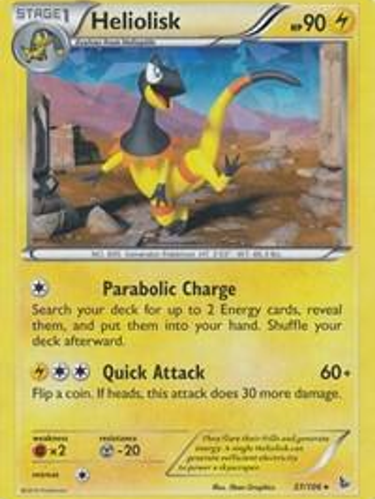 Heliolisk - 37/106 (XY Flashfire) #037 1